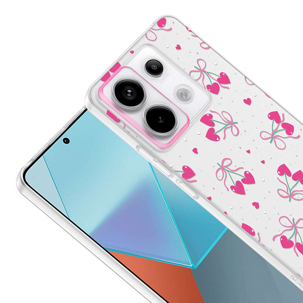 Xiaomi Redmi Note 13 Pro 5G Kılıf Kamera Korumalı Desenli Zore Klip Kapak