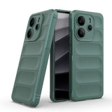 Xiaomi Redmi Note 14 4G Kılıf Esnek TPU Oyuklu Arka Yüzey Tasarımlı Zore Etnik Silikon Kapak