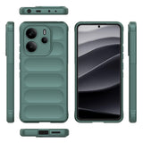 Xiaomi Redmi Note 14 4G Kılıf Esnek TPU Oyuklu Arka Yüzey Tasarımlı Zore Etnik Silikon Kapak
