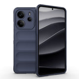 Xiaomi Redmi Note 14 4G Kılıf Esnek TPU Oyuklu Arka Yüzey Tasarımlı Zore Etnik Silikon Kapak