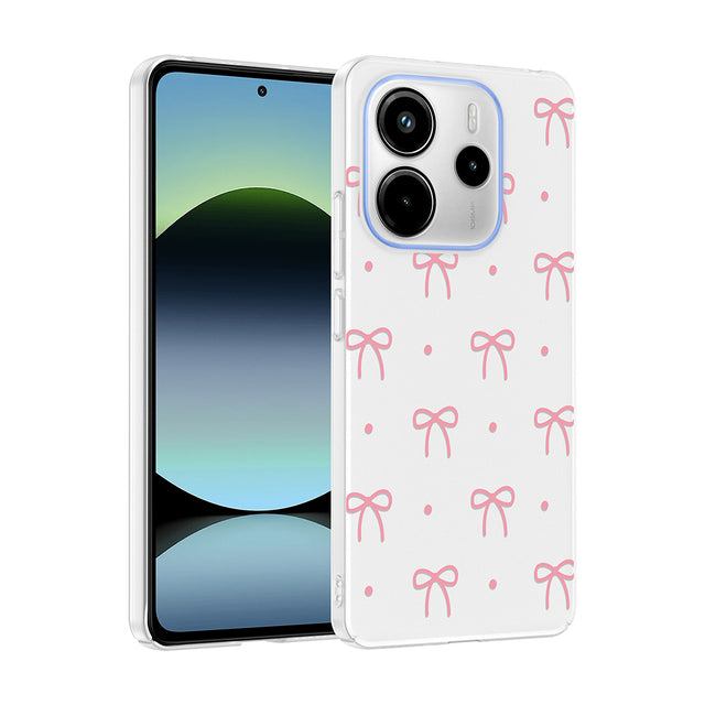 Xiaomi Redmi Note 14 4G Kılıf Kamera Korumalı Desenli Zore Klip Kapak
