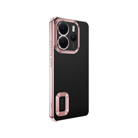 Xiaomi Redmi Note 14 4G Kılıf Kamera Korumalı Logo Gösteren Zore Omega Kapak