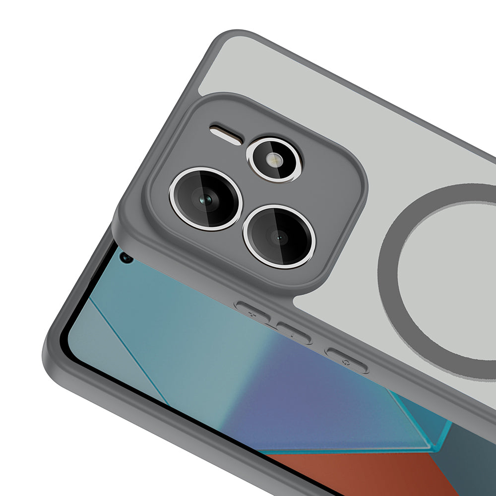 Xiaomi Redmi Note 14 4G Kılıf M-safe Şarj Özellikli Zore Babet Kapak
