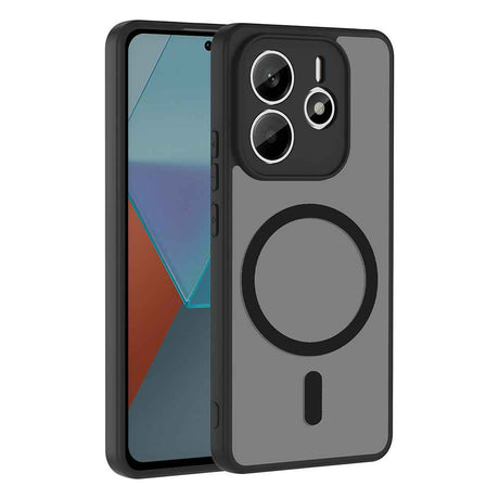 Xiaomi Redmi Note 14 4G Kılıf M-safe Şarj Özellikli Zore Babet Kapak
