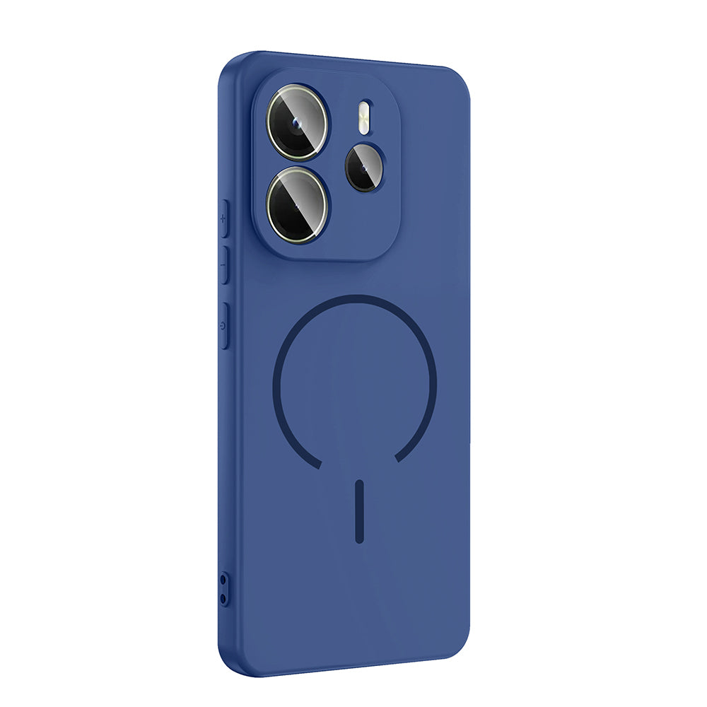 Xiaomi Redmi Note 14 4G Kılıf M-safe Şarj Özellikli Zore Meta Kapak