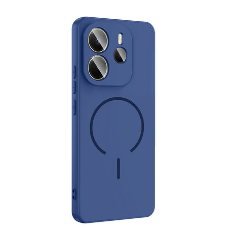 Xiaomi Redmi Note 14 4G Kılıf M-safe Şarj Özellikli Zore Meta Kapak