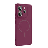 Xiaomi Redmi Note 14 4G Kılıf M-safe Şarj Özellikli Zore Meta Kapak