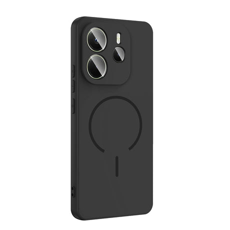Xiaomi Redmi Note 14 4G Kılıf M-safe Şarj Özellikli Zore Meta Kapak