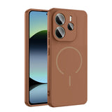 Xiaomi Redmi Note 14 4G Kılıf M-safe Şarj Özellikli Zore Meta Kapak