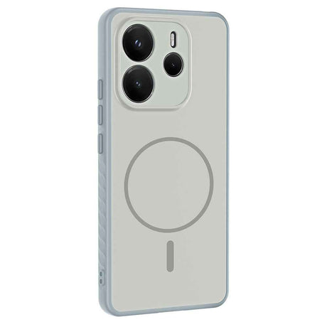 Xiaomi Redmi Note 14 4G Kılıf M-safe Şarj Özellikli Zore Tea Kapak