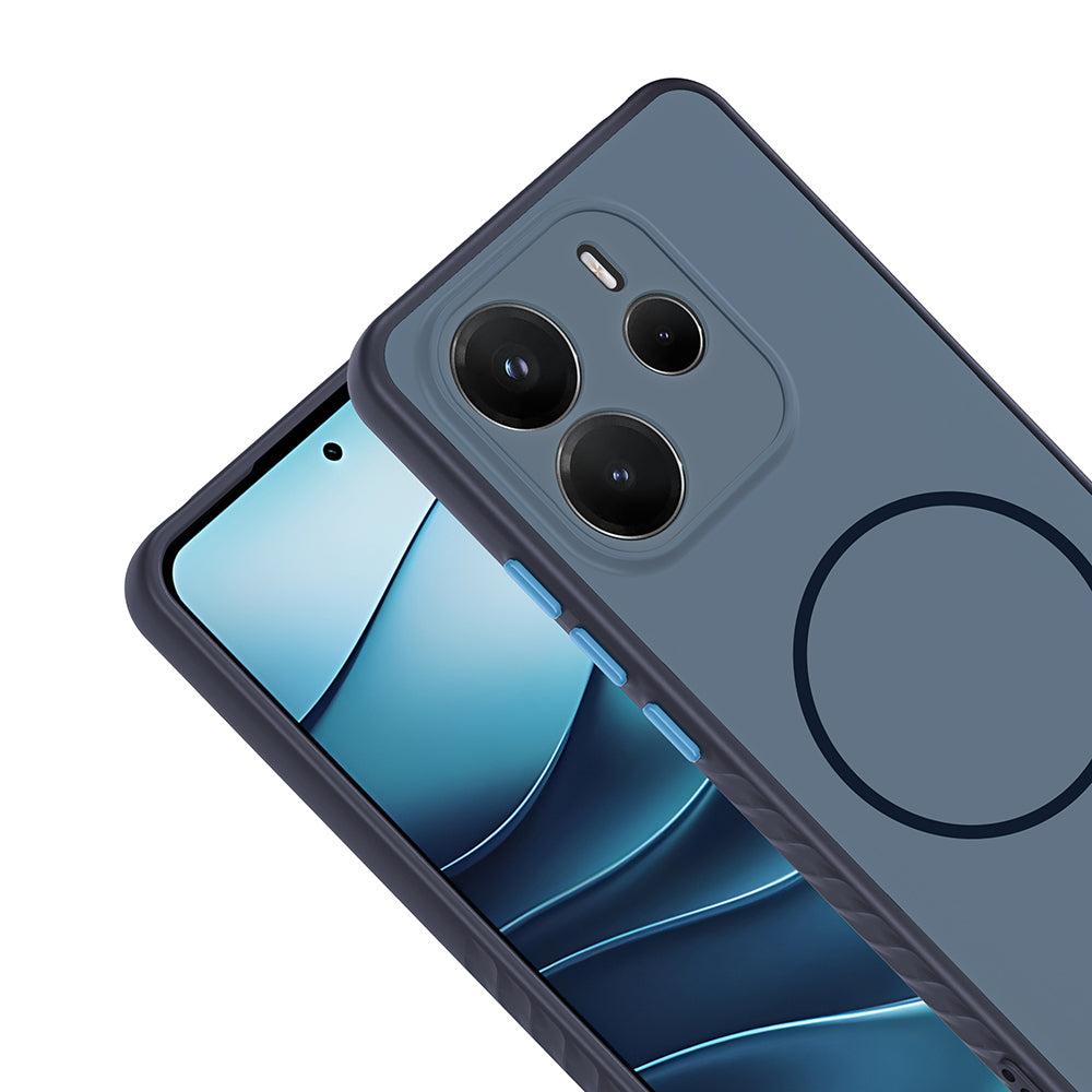 Xiaomi Redmi Note 14 4G Kılıf M-safe Şarj Özellikli Zore Tea Kapak