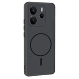 Xiaomi Redmi Note 14 4G Kılıf M-safe Şarj Özellikli Zore Tea Kapak