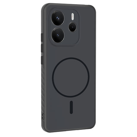 Xiaomi Redmi Note 14 4G Kılıf M-safe Şarj Özellikli Zore Tea Kapak