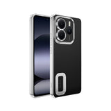 Xiaomi Redmi Note 14 5G Kılıf Kamera Korumalı Logo Gösteren Zore Omega Kapak