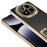 Xiaomi Redmi Note 14 Pro 4G Kılıf Kamera Korumalı Logo Gösteren Zore Omega Kapak