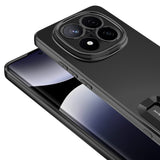 Xiaomi Redmi Note 14 Pro 4G Kılıf Kamera Korumalı Logo Gösteren Zore Omega Kapak
