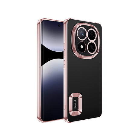 Xiaomi Redmi Note 14 Pro 4G Kılıf Kamera Korumalı Logo Gösteren Zore Omega Kapak