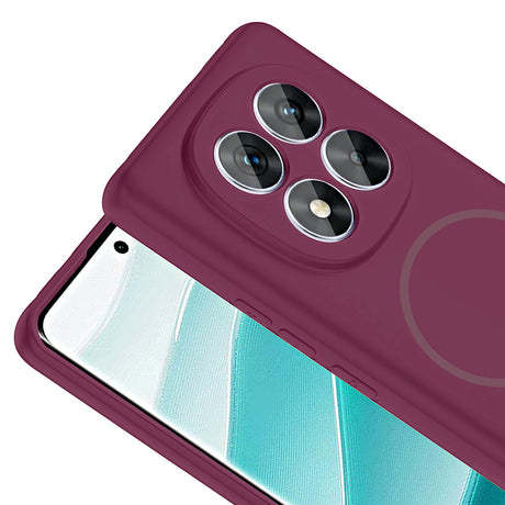 Xiaomi Redmi Note 14 Pro 4G Kılıf M-safe Şarj Özellikli Zore Meta Kapak