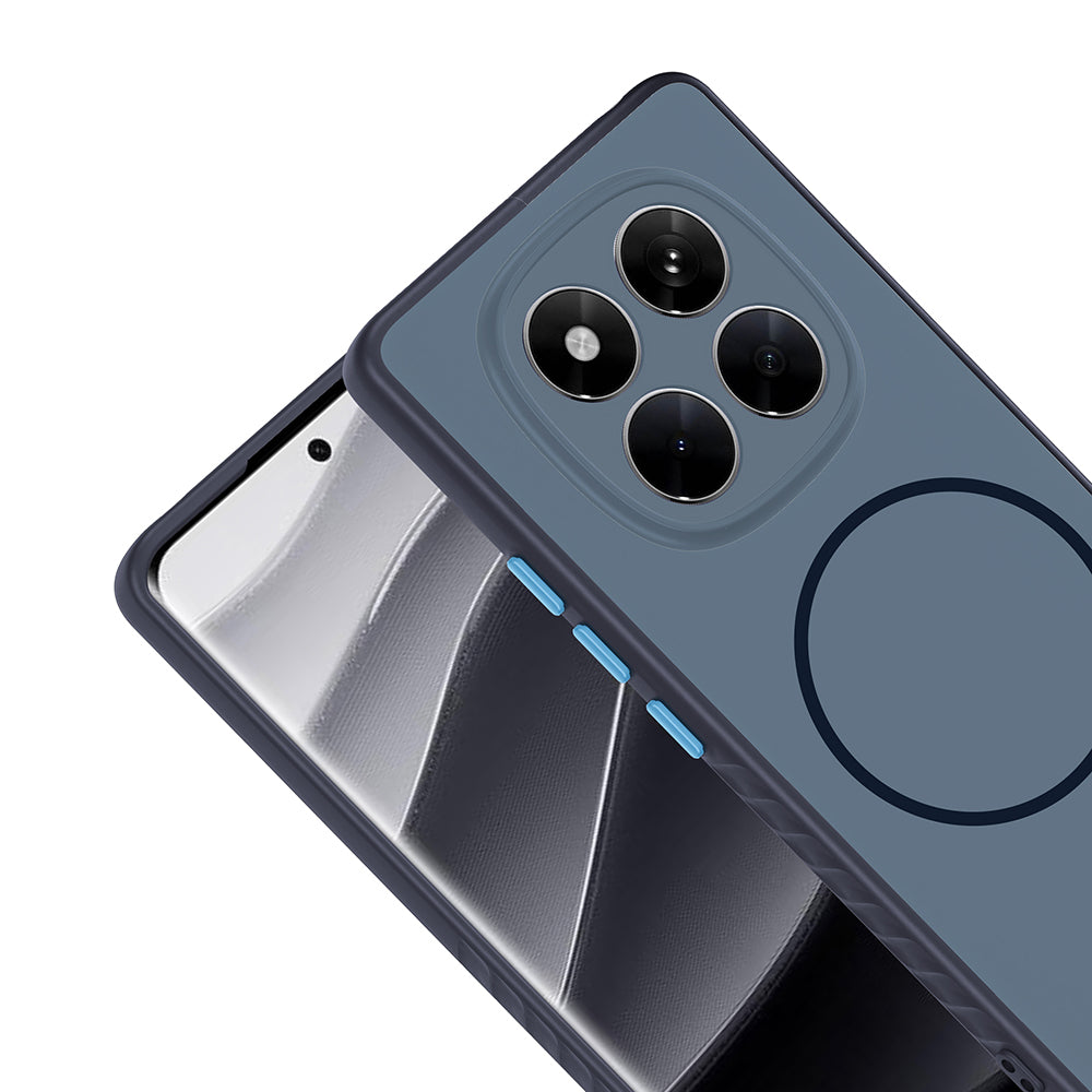 Xiaomi Redmi Note 14 Pro 4G Kılıf M-safe Şarj Özellikli Zore Tea Kapak