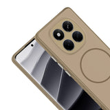 Xiaomi Redmi Note 14 Pro 4G Kılıf M-safe Şarj Özellikli Zore Tea Kapak