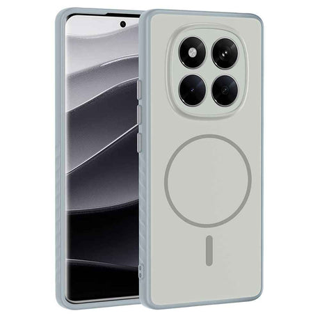 Xiaomi Redmi Note 14 Pro 4G Kılıf M-safe Şarj Özellikli Zore Tea Kapak