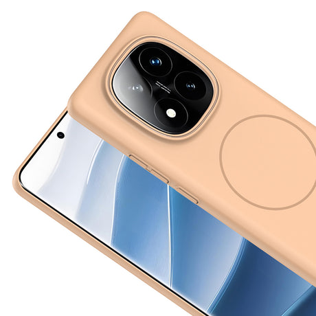 Xiaomi Redmi Note 14 Pro 4G Kılıf M-safe Şarj Özellikli Zore Ruby Sert Kapak