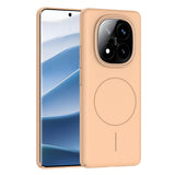 Xiaomi Redmi Note 14 Pro 4G Kılıf M-safe Şarj Özellikli Zore Ruby Sert Kapak