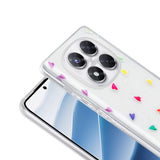 Xiaomi Redmi Note 14 Pro 4G Kılıf Şeffaf Figürlü Zore Folk Sert Kapak