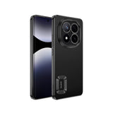 Xiaomi Redmi Note 14 Pro 5G Kılıf Kamera Korumalı Logo Gösteren Zore Omega Kapak