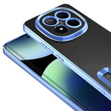 Xiaomi Redmi Note 14 Pro Plus Kılıf Kamera Korumalı Logo Gösteren Zore Omega Kapak