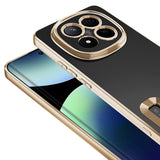 Xiaomi Redmi Note 14 Pro Plus Kılıf Kamera Korumalı Logo Gösteren Zore Omega Kapak
