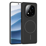 Xiaomi Redmi Note 14 Pro Plus Kılıf M-safe Şarj Özellikli Zore Ruby Sert Kapak