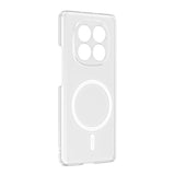 Xiaomi Redmi Note 15 4G Kamera Korumalı M-Safe Şarj Özellikli Şeffaf Zore London Sert PC Kapak