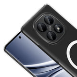 Xiaomi Redmi Note 15 4G Kamera Korumalı M-Safe Şarj Özellikli Şeffaf Zore London Sert PC Kapak