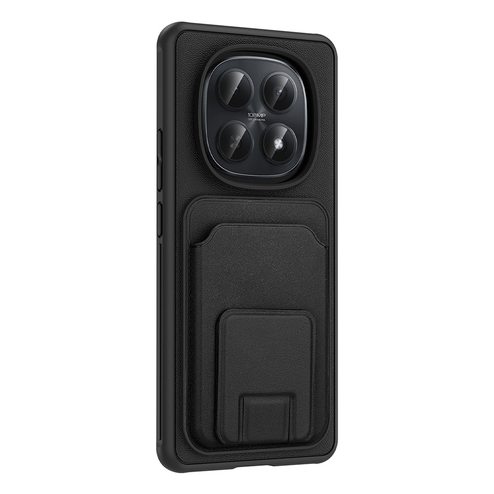 Xiaomi Redmi Note 15 4G Kılıf Kartlıklı TPU Zore Bikart Kapak