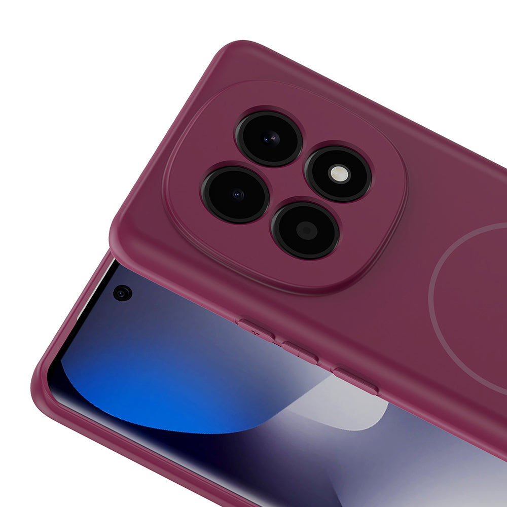 Xiaomi Redmi Note 15 4G Kılıf M-safe Şarj Özellikli Zore Meta Kapak