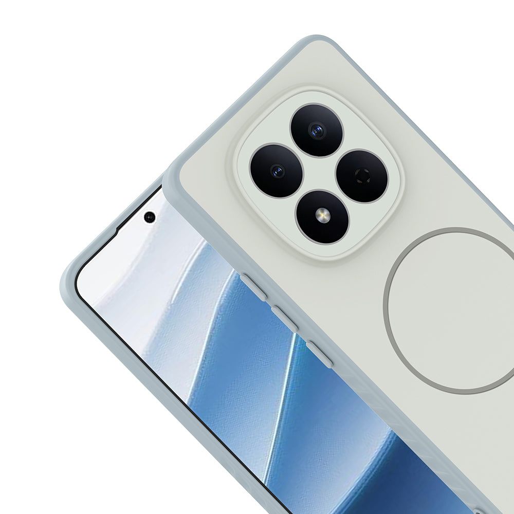 Xiaomi Redmi Note 15 4G Kılıf M-safe Şarj Özellikli Zore Tea Kapak