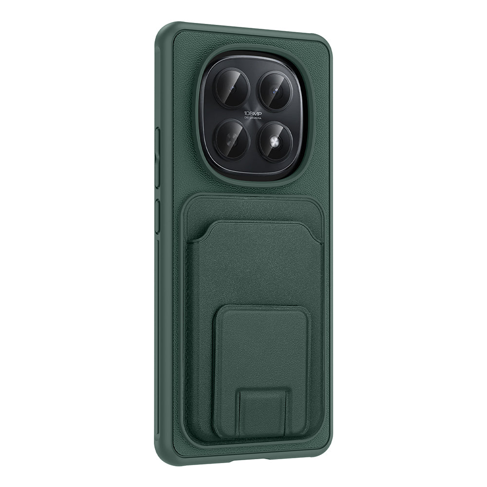 Xiaomi Redmi Note 15 5G Kılıf Kartlıklı TPU Zore Bikart Kapak