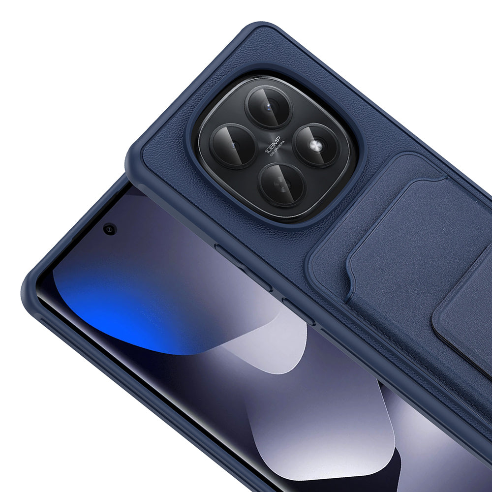 Xiaomi Redmi Note 15 5G Kılıf Kartlıklı TPU Zore Bikart Kapak