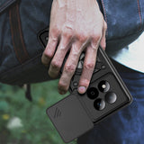 Xiaomi Redmi Note 15 Pro 4G Kılıf Magnetik Standlı Kamera Korumalı Zore Sürgülü Vega Kapak