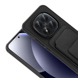 Xiaomi Redmi Note 15 Pro Kılıf Kartlıklı TPU Zore Bikart Kapak