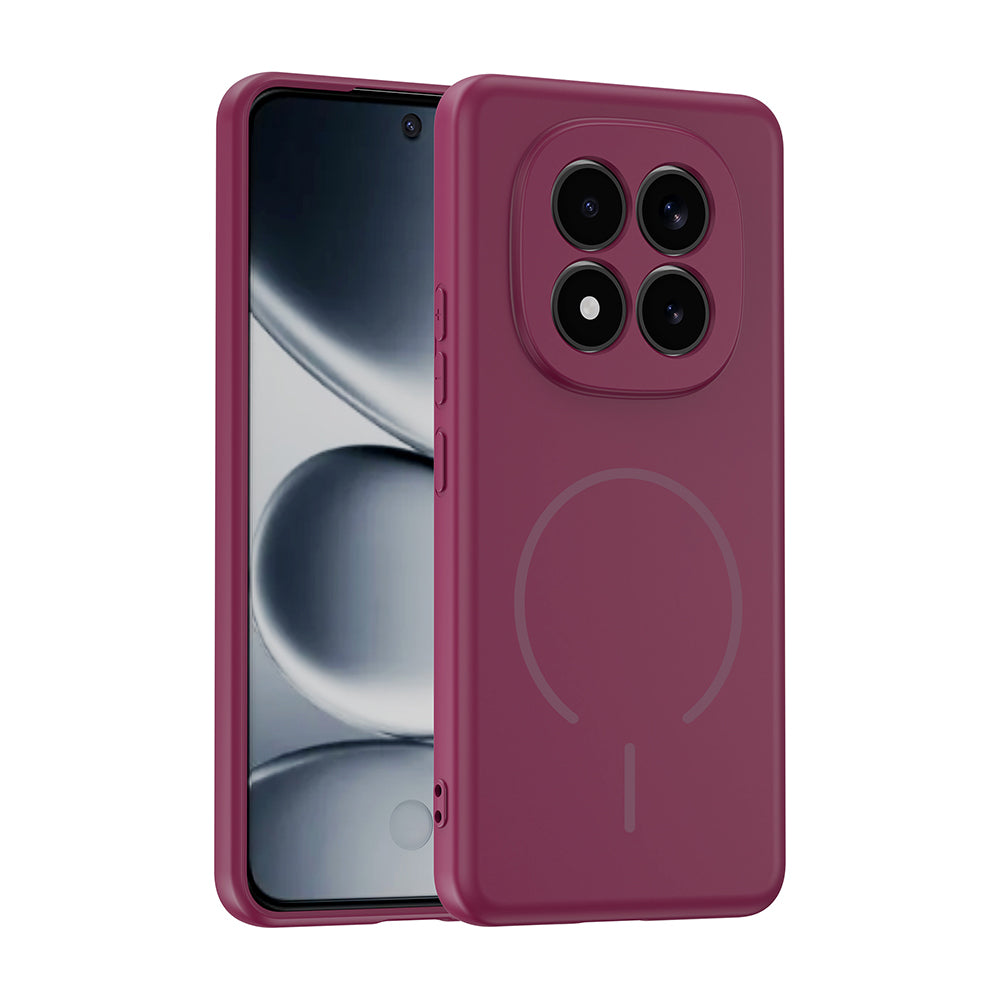 Xiaomi Redmi Note 15 Pro Kılıf M-safe Şarj Özellikli Zore Meta Kapak