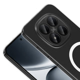 Xiaomi Redmi Note 15 Pro Plus Kamera Korumalı M-Safe Şarj Özellikli Şeffaf Zore London Sert PC Kapak