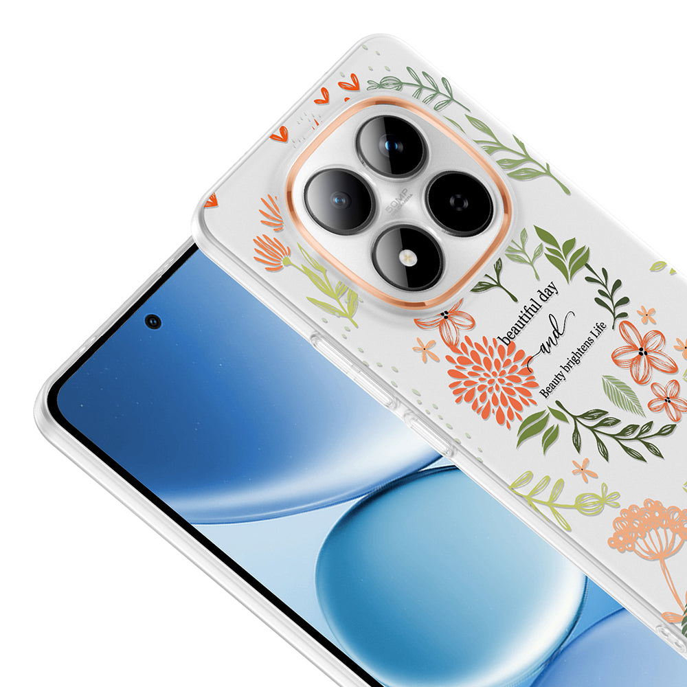 Xiaomi Redmi Note 15 Pro Plus Kılıf Kamera Korumalı Desenli Zore Klip Kapak