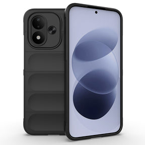 Xiaomi Redmi Note 17 Kılıf Esnek TPU Oyuklu Arka Yüzey Tasarımlı Zore Etnik Silikon Kapak