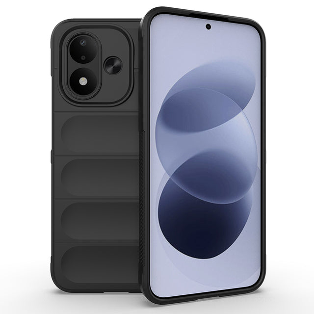 Xiaomi Redmi Note 17 Kılıf Esnek TPU Oyuklu Arka Yüzey Tasarımlı Zore Etnik Silikon Kapak