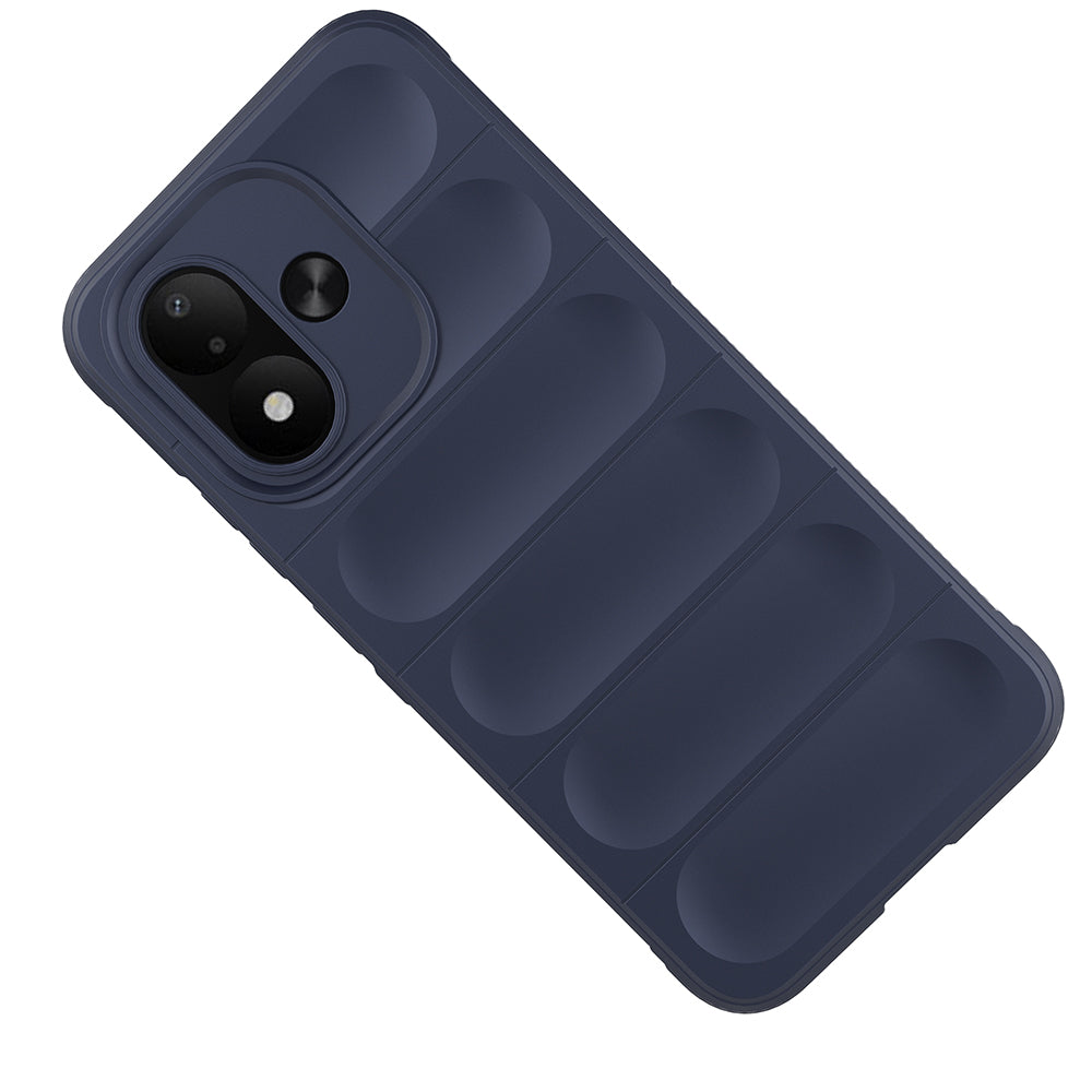 Xiaomi Redmi Note 17 Kılıf Esnek TPU Oyuklu Arka Yüzey Tasarımlı Zore Etnik Silikon Kapak