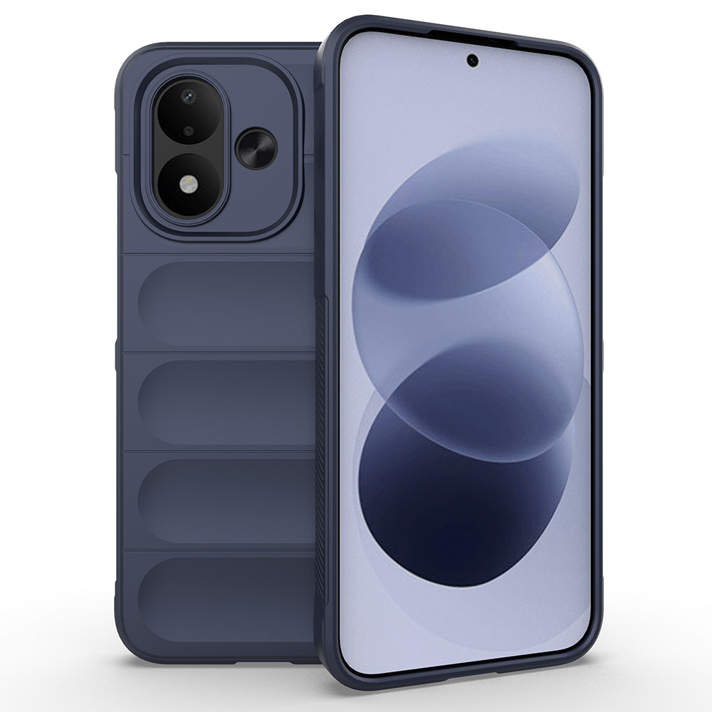Xiaomi Redmi Note 17 Kılıf Esnek TPU Oyuklu Arka Yüzey Tasarımlı Zore Etnik Silikon Kapak
