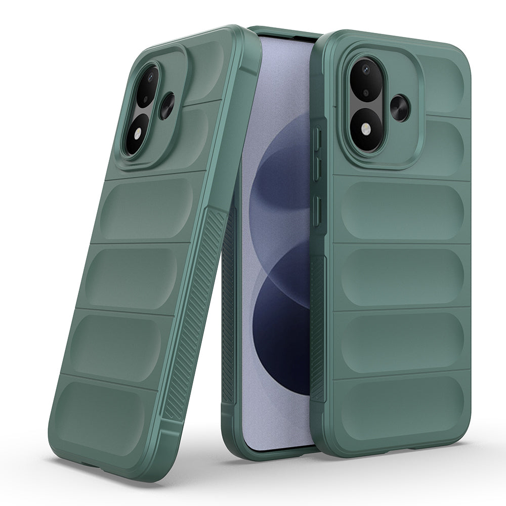 Xiaomi Redmi Note 17 Kılıf Esnek TPU Oyuklu Arka Yüzey Tasarımlı Zore Etnik Silikon Kapak