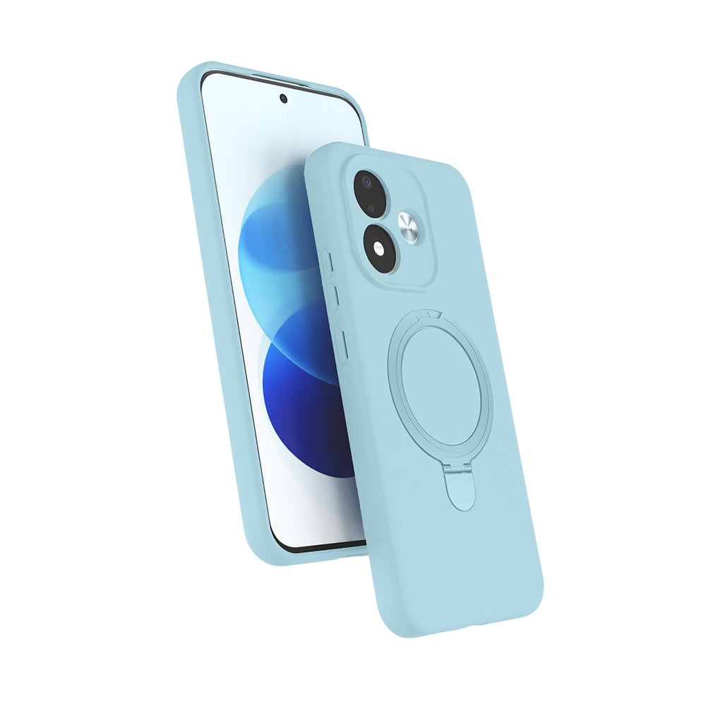 Xiaomi Redmi Note 17 Kılıf M-safe Şarj Özellikli Standlı Zore Samara Kapak